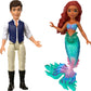 Mattel Disney The Little Mermaid Ariel's Adventures Story Set with 4 Small Dolls and Accessories, Toys Inspired by the Movie