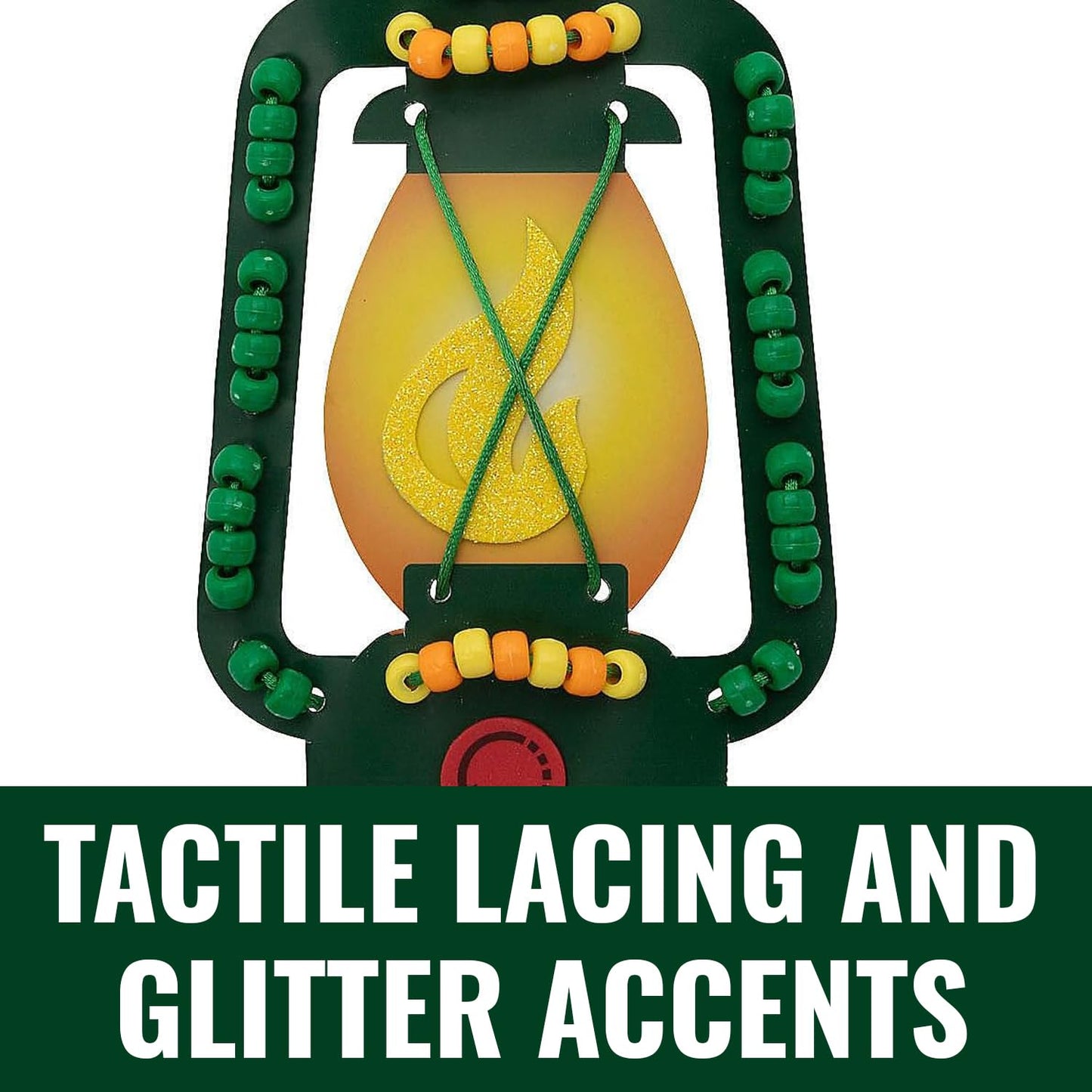 Fun Express Camp Lantern Lacing Sign Craft Kit - Makes 12, Vacation Bible School 2024