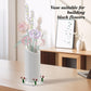 Vase Building Set, White Vase for Roses Flowers Bouquet 10328 10342, for Women Adult Flower Lovers, Christmas, Valentine's and Mother's Day