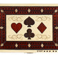 House of Cribbage - 2 Track - Wooden Cribbage Board / Box - Inlaid in Maple Wood / Bloodwood - Storage for Pegs & One Deck of Cards - 60 Points - Non