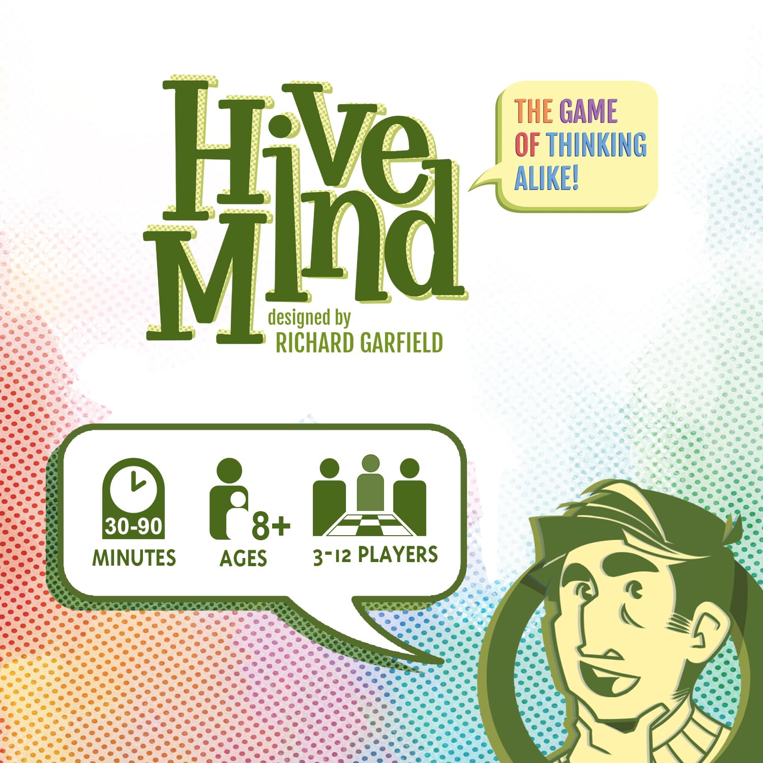 Calliope Hive Mind - Think Alike Party Game for Kids, Adults, and Families, 3+ Players, Ages 8 and Up