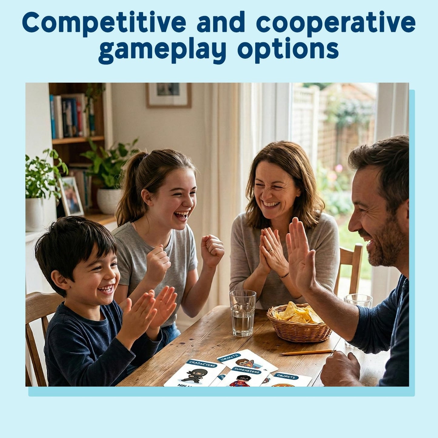 Junior Storyteller - Conversation Card Game for Kids 4-8, Family Game for Kids, Teens and Adults, Educational Toy, Learning Activity & Speech Therapy
