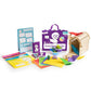 Open The Joy Anxiety Management Box for Kids - DIY Wooden Mailbox, Air-Dry Clay Kit, Origami Crafts, Confidence Cards, and Emotional Learning