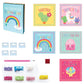 BOX CANDIY Totally Deco Rainbow Diamond Dazzling Gems Art Kit to Make, Display and Share