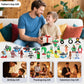 HmGrdnry Italian Brainrot 24pcs, Tralalero Tralala Action Figure Set - Italian Brainrot Meme Shark Toy, Collectible Brainrot Figures, Tung Tung Tung