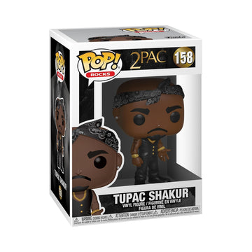 Funko Pop Rocks: Tupac - Vest with Bandana - Collectable Vinyl Figure - Gift Idea - Official Merchandise - Toys for Kids & Adults - Music Fans - Model