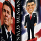 Royal Bobbles Ronald Reagan, 40th President of the United States - America’s 250th Anniversary Bobblehead - 8 Inches Tall - Collectible Bobblehead