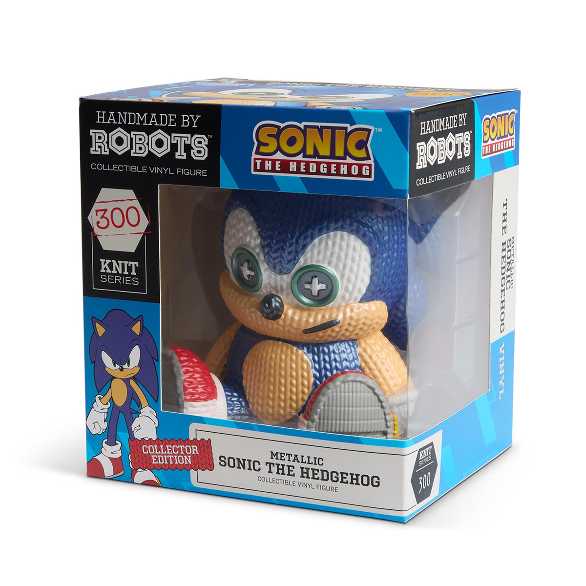 Handmade by Robots - Sonic The Hedgehog - Sonic #300 (Metallic)