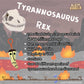 Fuzzy Fossils T rex Stuffed Animal, T rex Plush, Dinosaur Stuffed Animal, Stuffed Dinosaur Plush, Tyrannosaurus Rex Toy, Trex Dinosaur Toy, Dinosaur