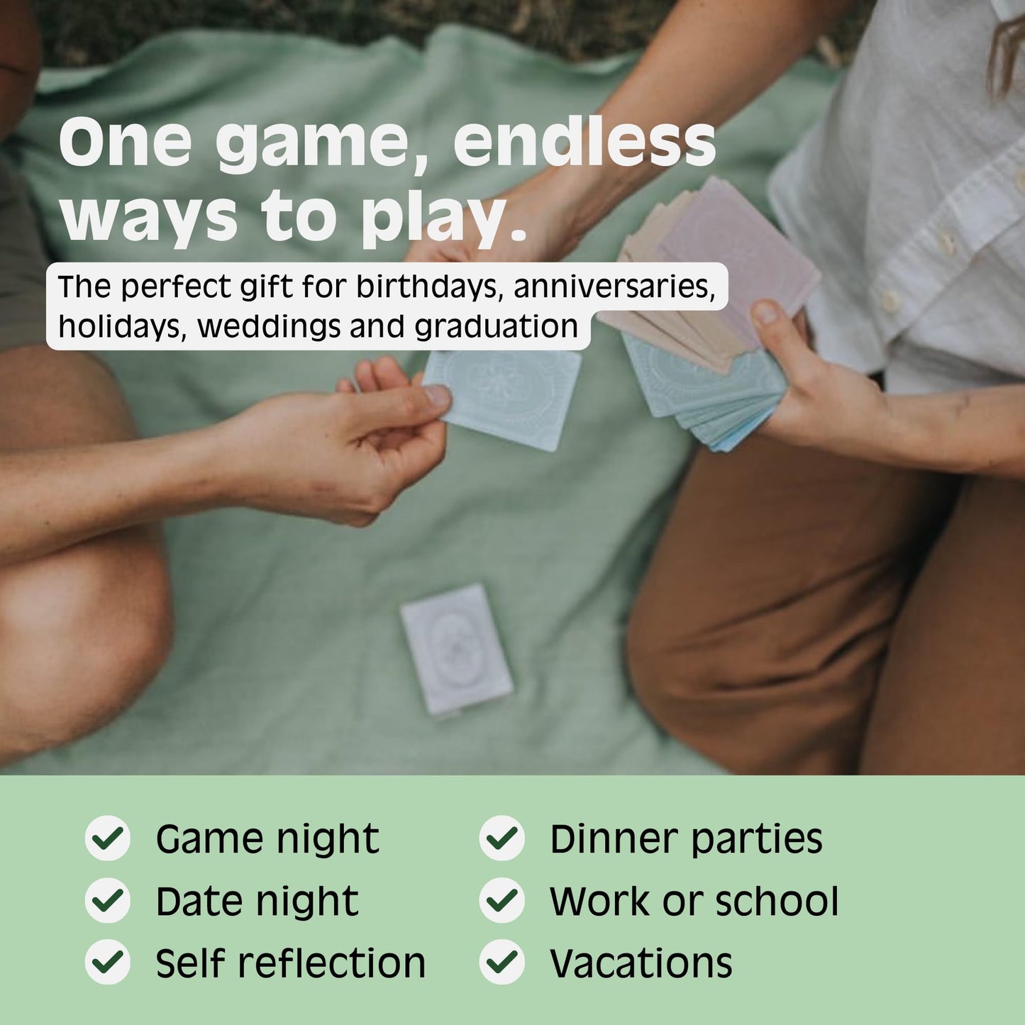 Actually Curious The Original Curiosity Edition - Team Building Games for Work, Activities for Teens, Family Game Night, Conversations with Friends