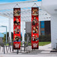 2Pcs Wresting Birthday Porch Sign Door Hanging Banner Party Supplies for Wresting Themed Door Decorations