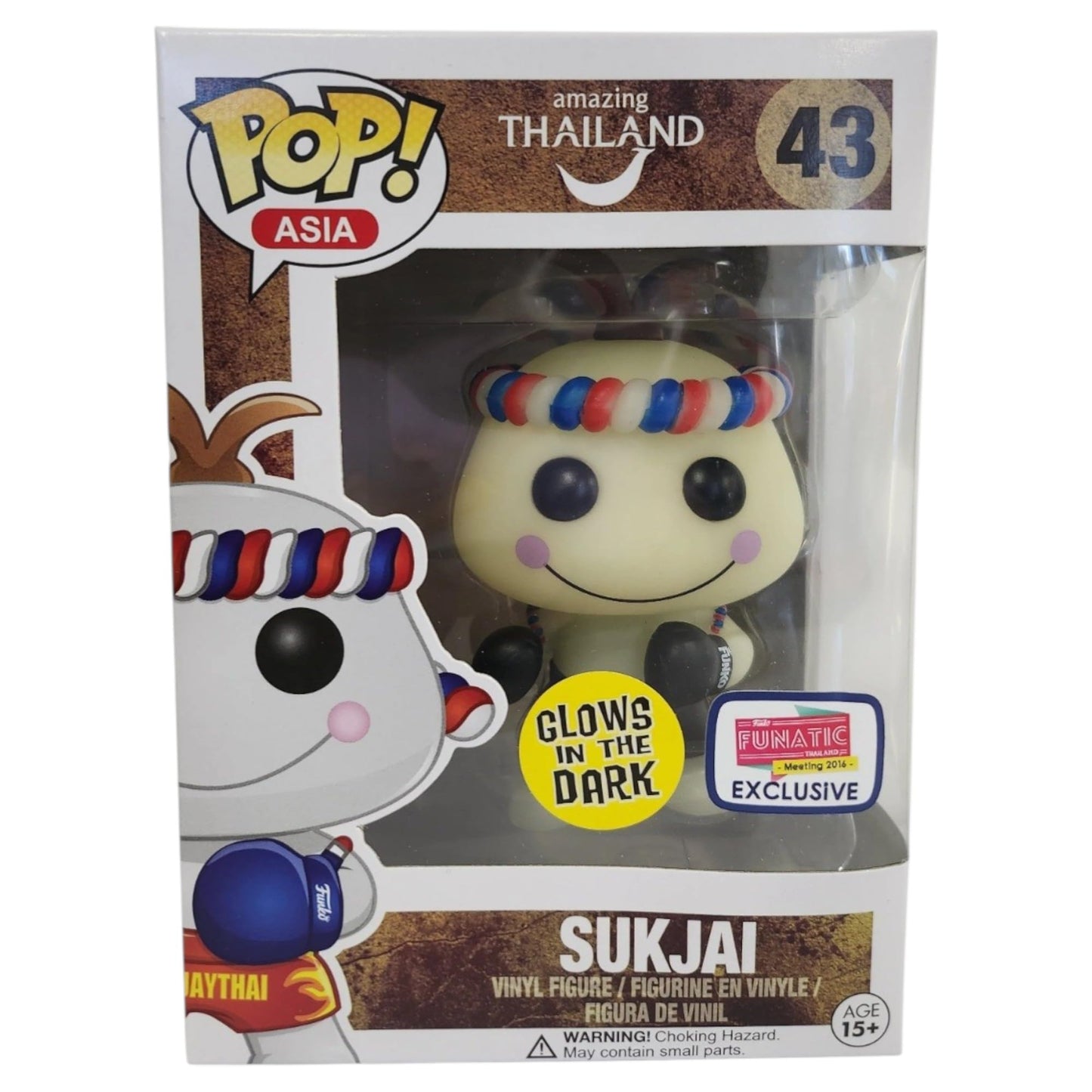 Funko Pop! Asia: Amazing Thailand - Sukjai Glow-in-the-Dark Exclusive