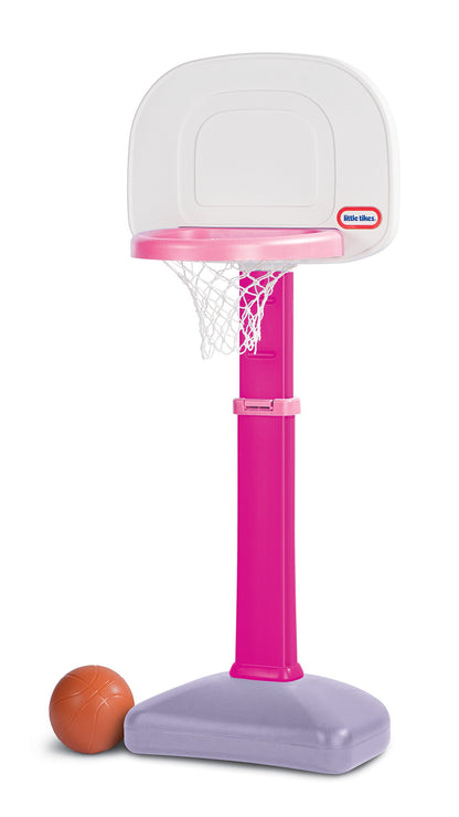 Little Tikes TotSports Easy Score Basketball Set Pink, 22.00 L x 23.75 W x 61.00 H Inches