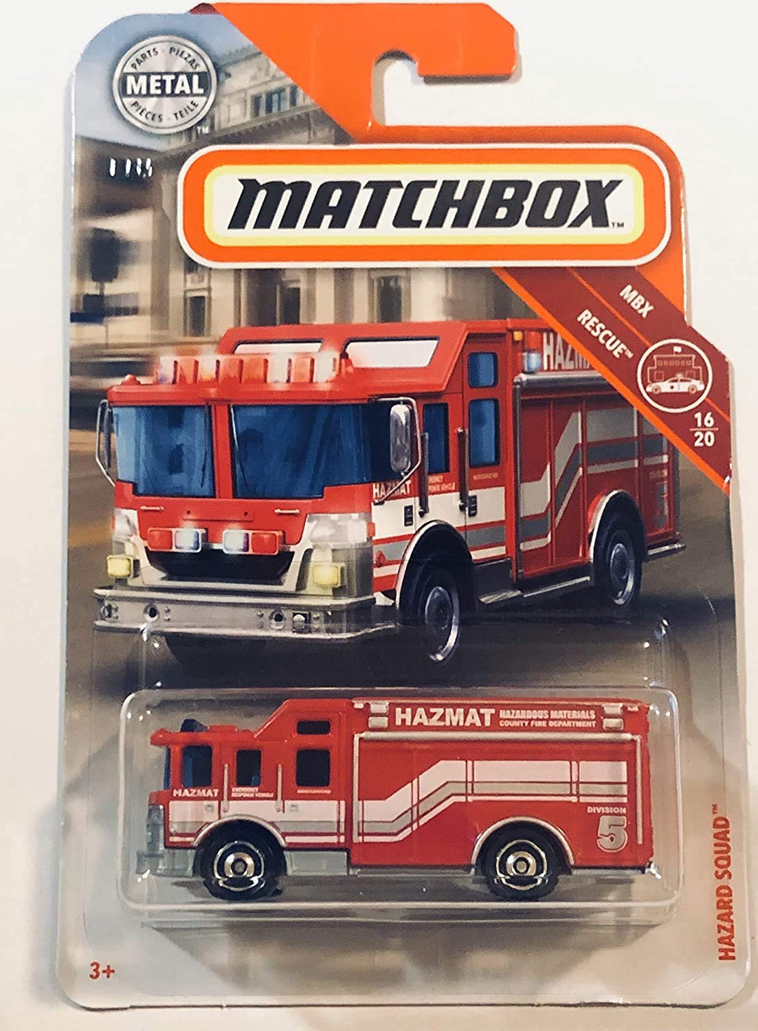 Matchbox 2010, Hazard Squad "Hazmat Team" 51/100, Emergency Response. 1:64 Scale.