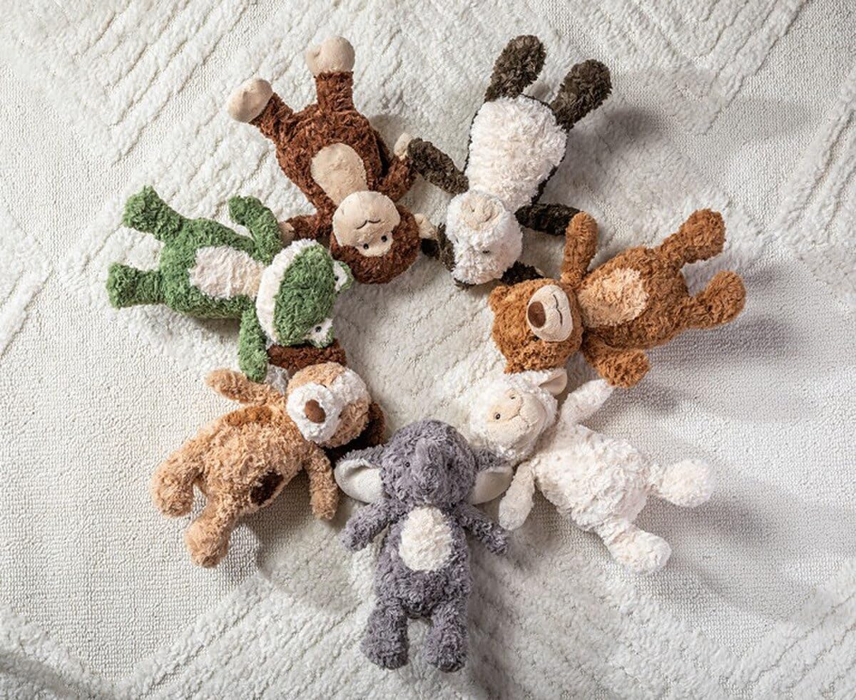 Mary Meyer Stuffed Animal Again Friends Soft Toy Made from Recycled Materials, 12-Inches, Teddy Bear