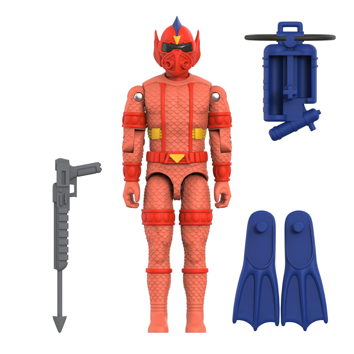 Super7 Reaction+ G.I. Joe Hydro Viper (Comic) - 4" G.I. Joe Action Figure with Accessories - Classic Cartoon Collectibles and Retro Toys