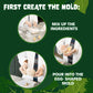 MindWare Dino Egg Dig Kit, Make 2 Giant Eggs