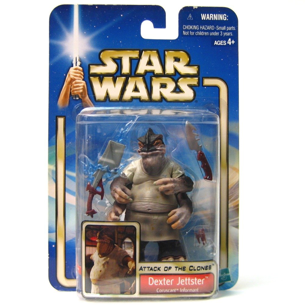 Star Wars 84866 Dexter Jettster Coruscant Informant Action Figure - Attack of the Clones