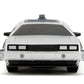 Jada Back to the Future 1:16 Time Machine RC Radio Control Car, Toys for Kids and Adults