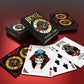 Bicycle Guns N' Roses Playing Cards, Features Iconic Guns N' Roses Band Designs, Black and Gold, 1 Deck