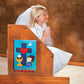Fun Express First Communion Banner Kit - First Holy Communion Decorations for Boys and Girls | DIY Felt Banner Craft with Glitter and Wooden Dowel |
