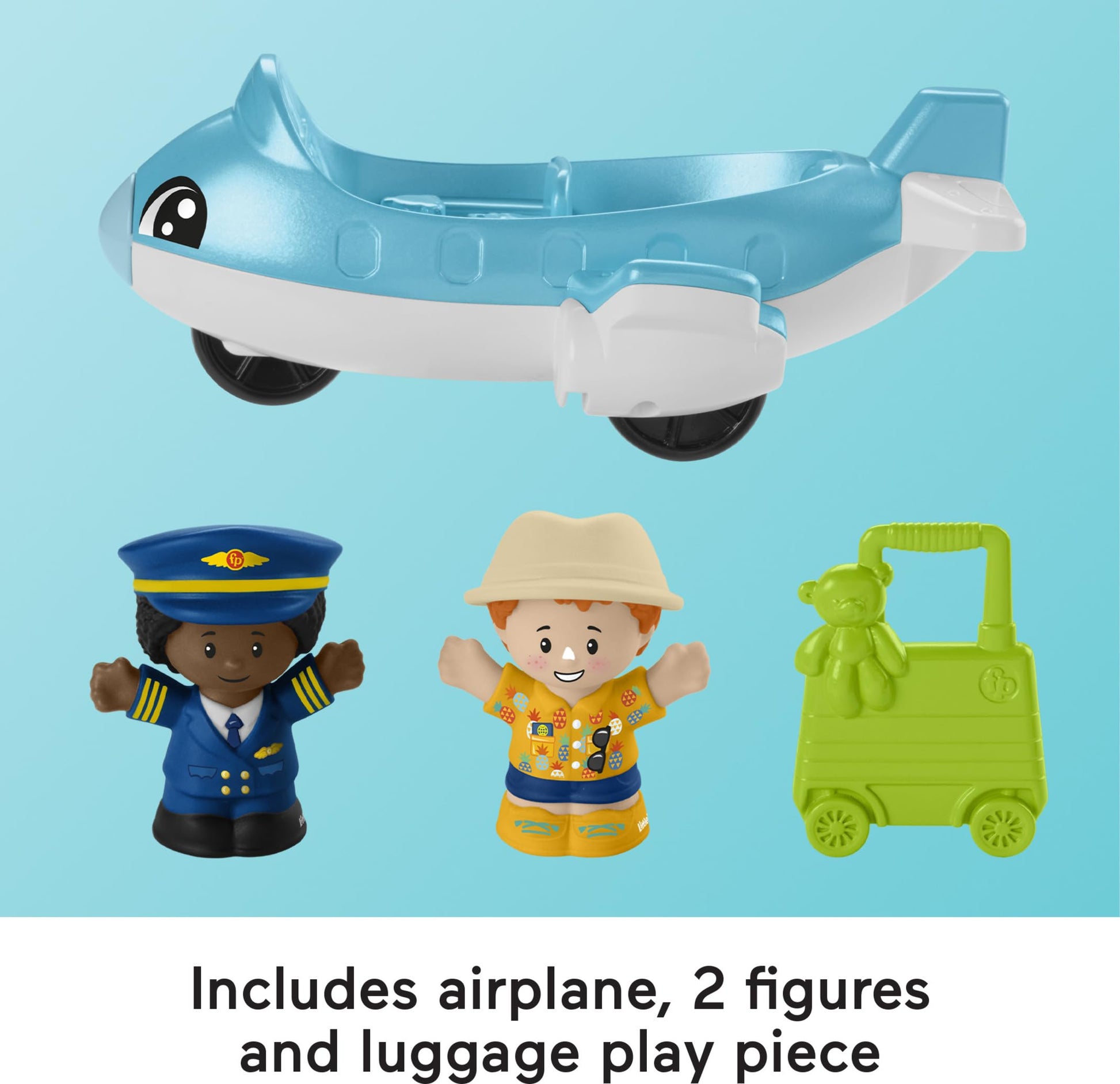 Fisher-Price Little People Everyday Adventures Airport Playset, Ages 1+