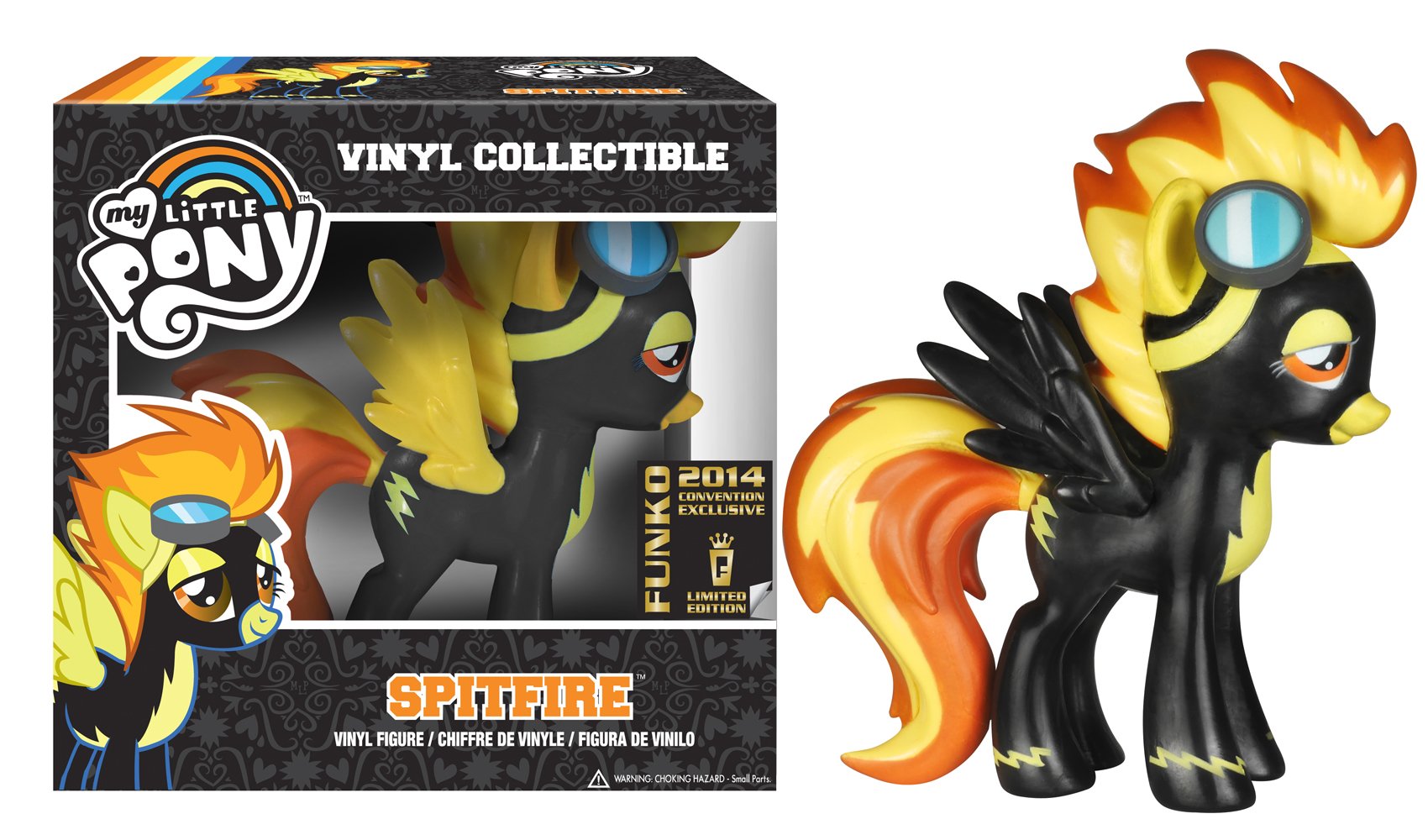 Funko My Little Pony Vinyl Figure: Spitfire- Black Version