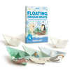 WOYS Floating Origami Boats | North Set | Waterproof Premium Reusable Paper | Screen-Free Summer Toy & Gift | DIY Origami Kit | 5 Sheets | Bath, Pool