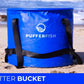 PUFFERFISH Better Bucket - Foldable Water Bucket for Sand Castles - Made from Recycled Plastic - Build Sand Castles with Ease