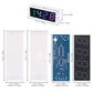 Yidab Soldering Practice Kit DIY RGB Digital Tube Adjustable Multifunctional Alarm Clock Electronics Projects Soldering Kit Welding Skills Learn