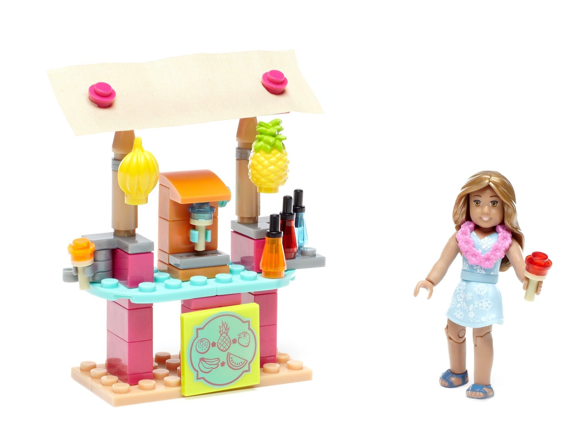 Mega Construx American Girl Activities - Kanani Ice Shave Stand