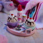 American Girl Truly Me, 18-inch Doll Playset and Accessories, Sundaes for Two Set, with Metal Spoons, Ages 6+
