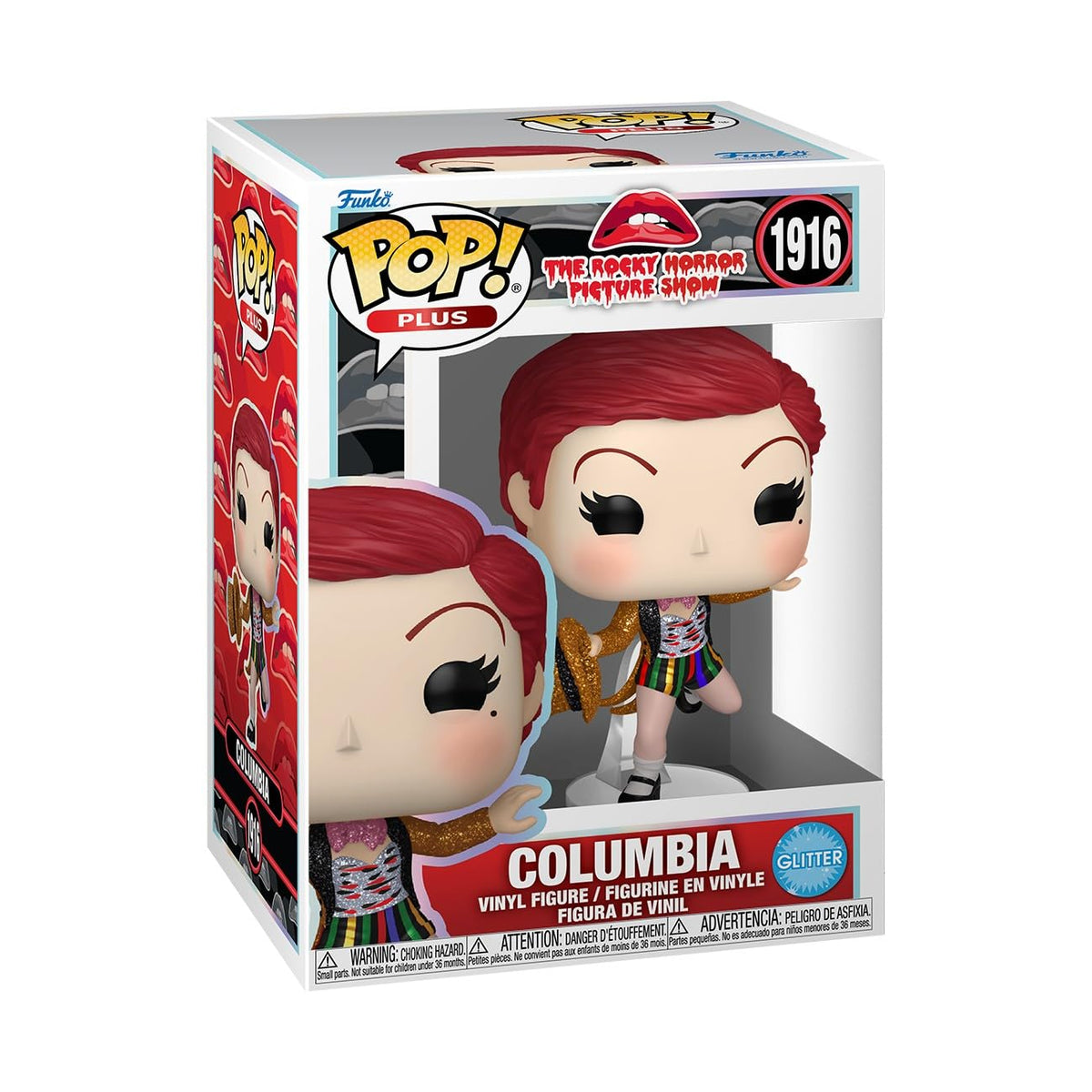 Funko POP! Plus: Rocky Horror Picture Show - Columbia (Glitter)