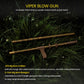 Slock Master Viper Blow Gun, 5 Ft .625 Big Bore Caliber Blowgun, Rattler Snakeskin Camo, Includes Pistol Grip, Quiver, Razor Hunting Darts