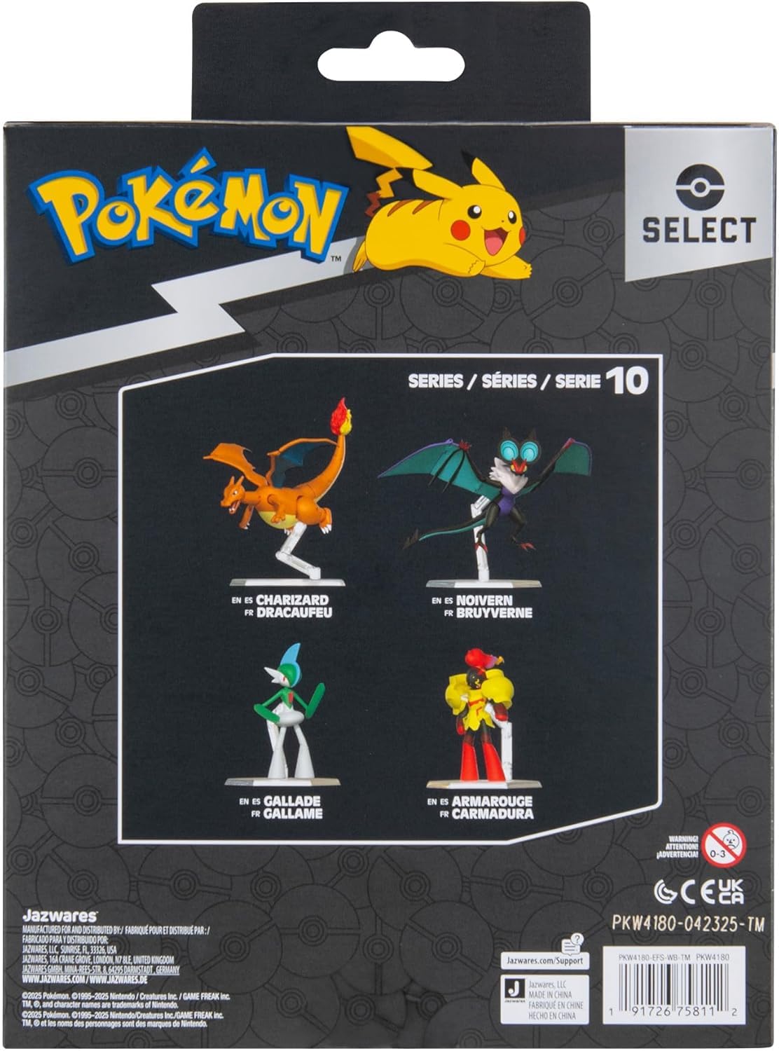 Pokemon Meowscarda Battle Figure, 4 inch Action Figure