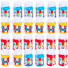 Carnival Mini Bubble Bottles - Toys - 24 Pieces