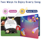 LEARNING BUGS Bedtime Songs - 13 Timeless Lullabies for Little Ones, Musical Books for Toddlers, 28-Button Music Book, Musical Toys for Toddlers 1-3