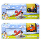 Bluey Play Mat with Vehicle Set for Kids - Bundle with 2 Playmats, 2 Vehicles, Stickers & Castle Door Hanger | Bluey Play Sets for Girls & Boys, Ages