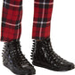 Barbie Ken Fashionistas Doll #176 with Sculpted Brunette Ombre-Tipped Hair Wearing a Sleeveless Tie-dye Shirt, Red Plaid Pants & Black Boots, Toy for