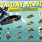 LEGO DC Superheroes: Batman Minifigure with Jet Ski and Bat-a-Rang
