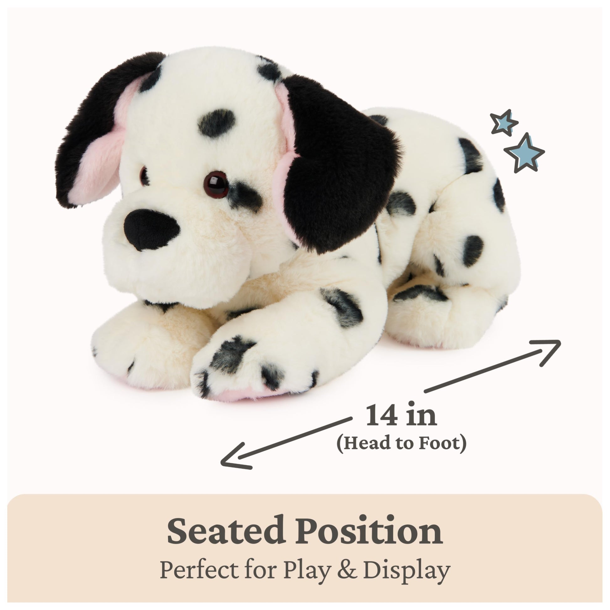 GUND Checkers 14-Inch Dalmatian Stuffed Animal for Ages 1+