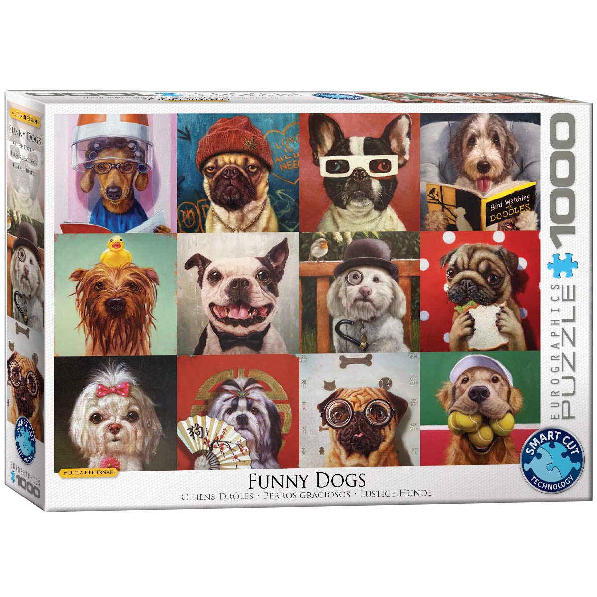 Funny Dogs by Lucia Heffernan