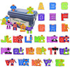 Siiziitoo Alphabet Robots for Kids ABC Learning Toys for Kids Ages 3-5 Alphabots Transforming Letter Toy Robot Alpha Bots Toddlers Education Toy