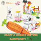 Tecnobicho STEM 12-in-1 Rabbit Building Blocks Toys for Boys Girls 6 7 8 9 10 11 12 Years Old Creative Bunny Building Set Valentines Christmas