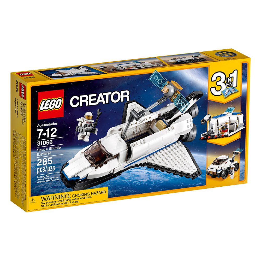 LEGO Creator Space Shuttle Explorer 31066 Building Kit (285 Piece)