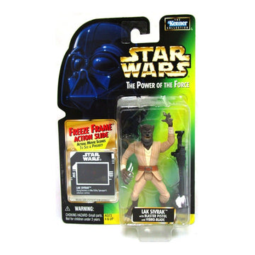 Star Wars, The Power of the Force Freeze Frame, Lak Sivrak Action Figure, 3.75 Inches