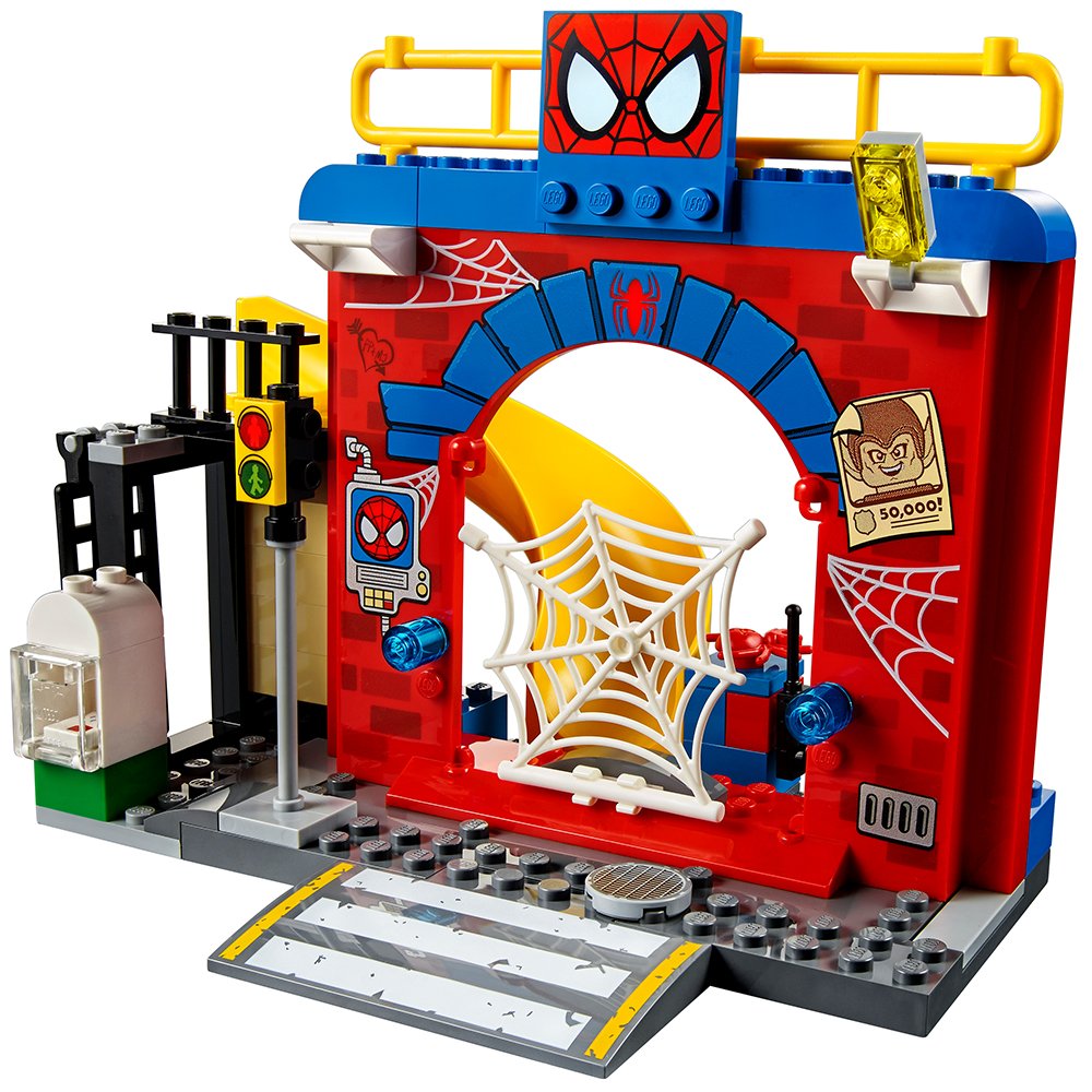 LEGO Juniors Spider-Man Hideout 10687 Toy, Marvel Legends
