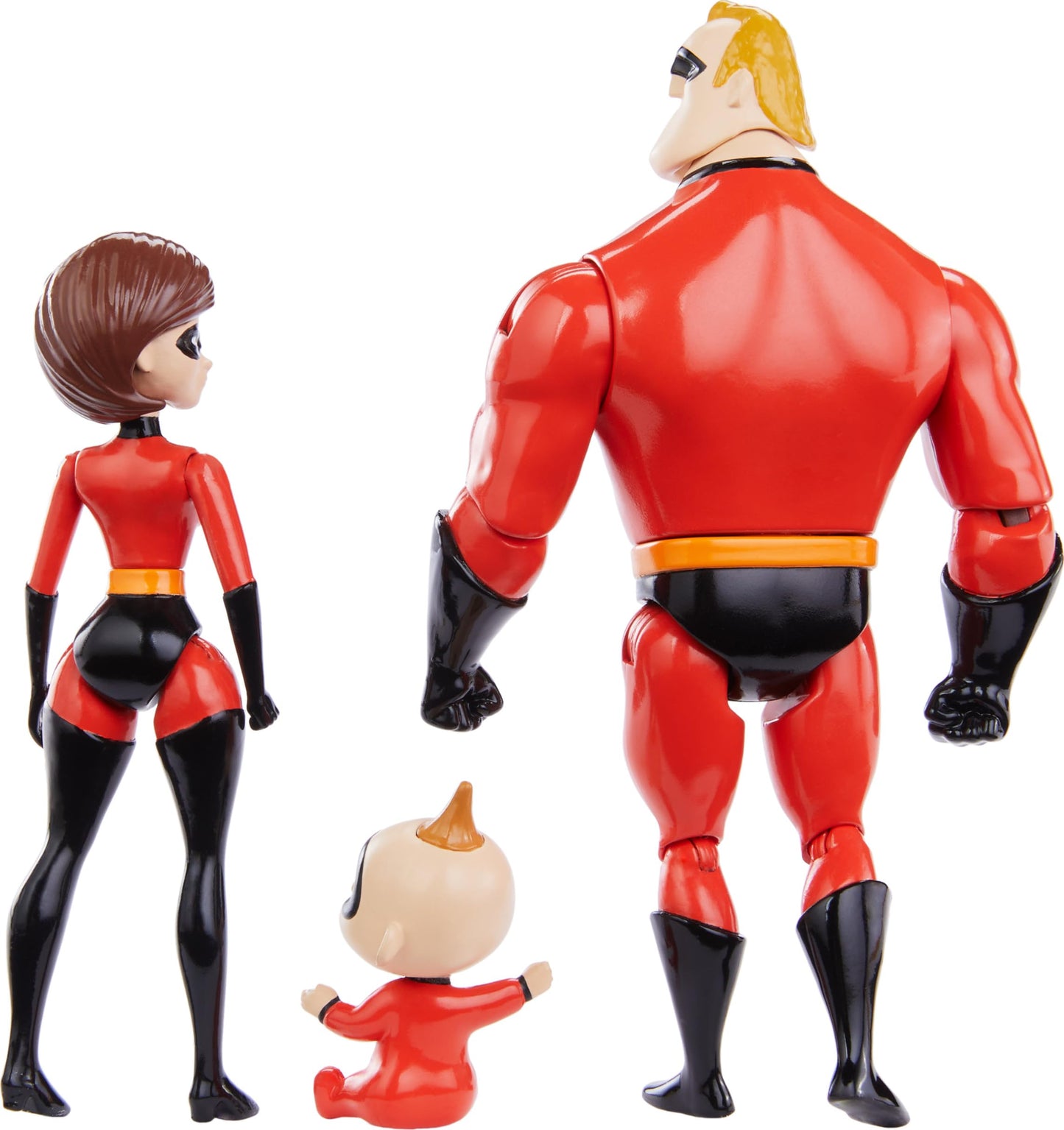 Mattel Disney and Pixar The Incredibles Storyteller Set with 3 Action Figures, Super Family Collectible Toy Pack with Mr Incredible, Elastigirl