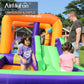 AirMyFun Inflatable Bounce House, Obstacles Bouncer & Slide with Air Blower (Purple Style)