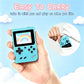 Retro Handheld Game Console, Mini Portable Video Game Player Built-in 400 Classic Games, 3.0 Inch IPS Screen, Travel Arcade Gaming Console (Blue)